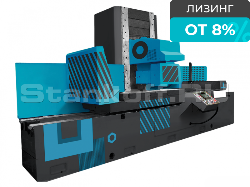 Станок плоскошлифовальный с прямоугольным столом 3Л725Ф2