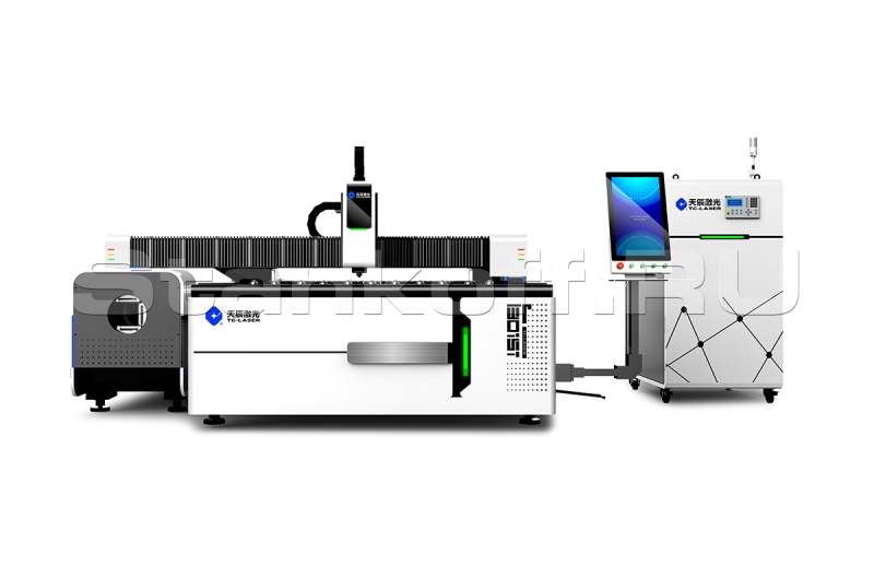 Волоконная лазерная установка для резки листов и труб TC-F3015T/2000 IPG