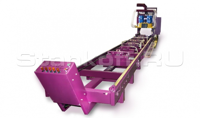 Дисковый бревнопильный станок Альфа ДГ