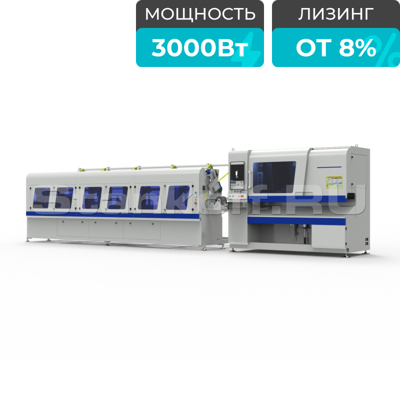 Высокоскоростной лазерный труборез LPC80-A5-AF6000/3000 Raycus UNI