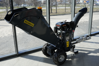 Барабанный мобильный измельчитель древесины GS-15E