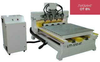 Токарно-фрезерный 4-х шпиндельный станок с ЧПУ Aoshuo LTT-1212-4T