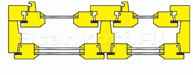 Комплект фрез для изготовления оконных блоков типа ор-11214-86е