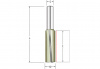 Фреза пазовая (наклонное лезвие 3°) D=12x38x82 S=12 ARDEN 110257A