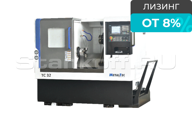 Токарный станок ЧПУ с наклонной станиной MetalTec ТС 32