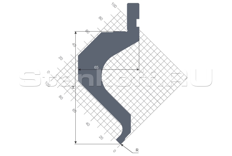 Пуансон STP 2102 88 R0.8 415