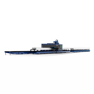 Оптоволоконный лазерный станок для резки двутавровой балки LD-H5 10040/12000