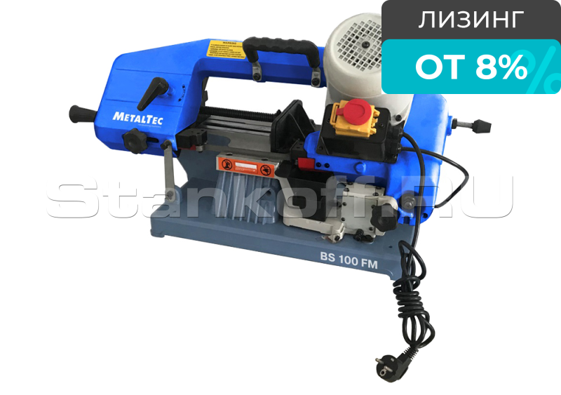 Ленточнопильный станок для резки металла MetalTec BS 100 FM