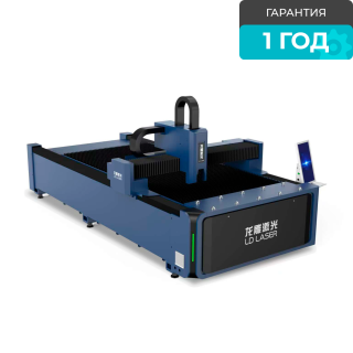 Оптоволоконный лазерный станок по металлу LD-3015S/3000 Raycus
