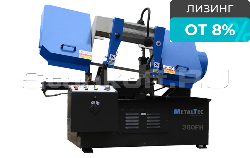 Ленточнопильный станок для резки металла MetalTec BS 380 FH