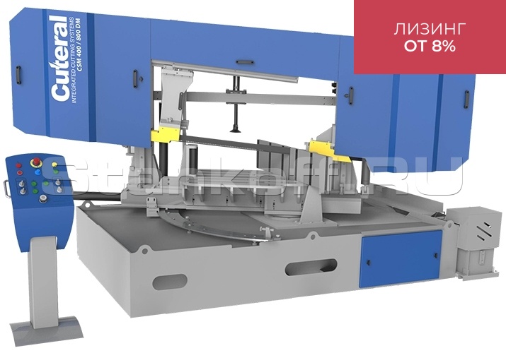 Станок ленточнопильный полуавтоматический CUTERAL CSM 400/800 DM