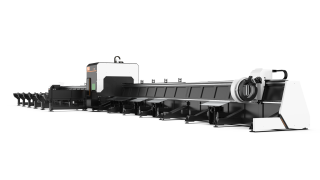 Оптоволоконный лазерный труборез с 3-мя патронами XTC-TX360-1206-3C/12000 Raycus