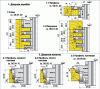 Комплект фрез для изготовления дверного блока Иберус (08.01.XX, 08.04.10, 08.05.10, 08.06.60)