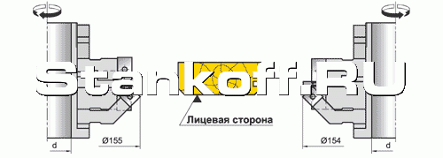 Комплект фрез для профилирования доски пола - вагонки (11.41/12.41-, 31.41/32.41, 11.48/12.41-, 31.48/32.48)