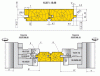 Комплект фрез для профилирования паркета (стандарт DIN280) на 4-х стороннем станке (15.07.00, 15.08.00)