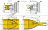 Комплект фрез Иберус для профилирования стояков и перемычек дверных полотен (33.4693.00)