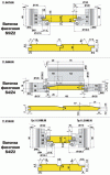 Комплекты фрез для профилирования обшивочной рейки (вагонки) малых диаметров (11.XXX.XX)