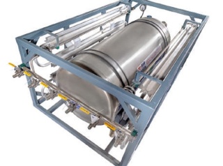 Горизонтальный криогенный газификатор DPW-650–495–3.2