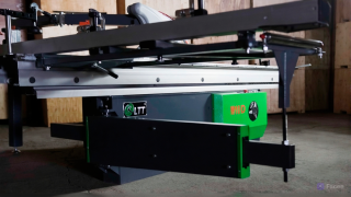Форматно-раскроечный станок с роликовой кареткой и наклоном пилы W10D