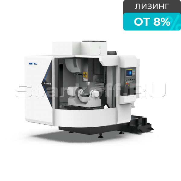 Пятиосевой вертикальный фрезерный обрабатывающий центр с ЧПУ HITIC PL-380D F
