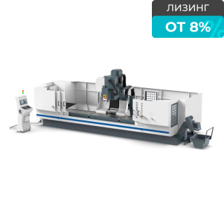 Продольный 4-х осевой обрабатывающий фрезерный центр с ЧПУ PDE4D-CNC2500