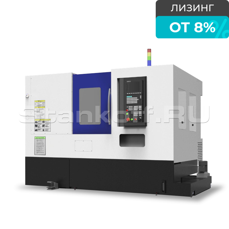 Токарный обрабатывающий центр с наклонной станиной GT55LM/GSK