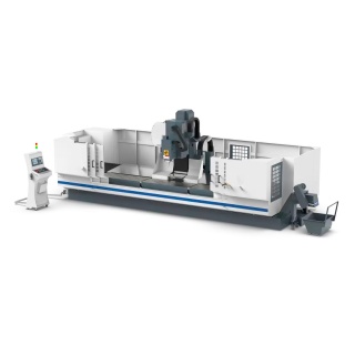 Продольный 4-х осевой обрабатывающий фрезерный центр с ЧПУ PDE4D-CNC6500