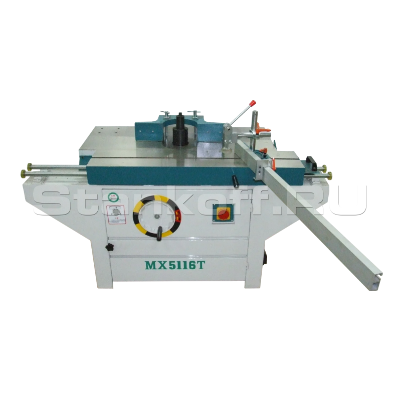 Вертикальный фрезерный станок с шипорезной кареткой по дереву MX5116T (д)