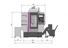 Фрезерный станок с ЧПУ OPTImill F 120X