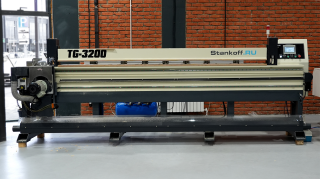 Станок для пиления и прифуговки шпона TG-3200