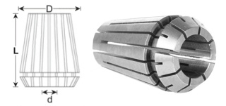 Цанга ER16-8 (DIN 6499B)