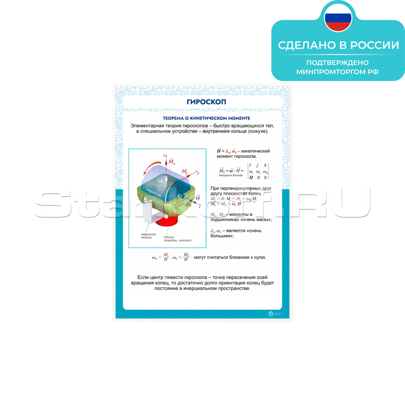 Информационный стенд «Гироскоп» ST0109