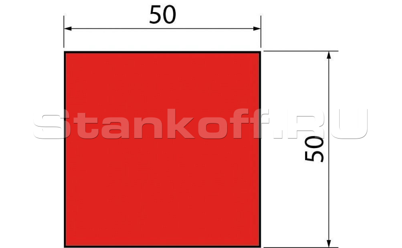 Полиуретановая вставка GM50x50.415