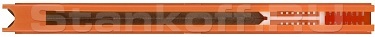Оранжевый картридж со скобами 5 мм (275 скоб)