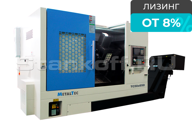 Токарный станок ЧПУ с наклонной станиной MetalTec ТС 50х650 ПРОМ