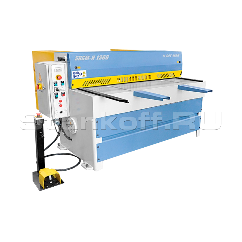 Гильотинные ножницы электромеханические SRGM 1100x6
