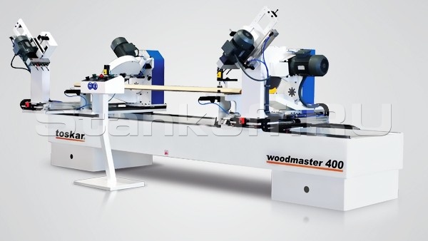 Угловой сверлильно-резальный станок Woodmaster WM 400 TRS