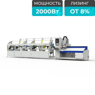 Высокоскоростной лазерный станок для резки труб LPC80-B5-BF6000/2000 Raycus UNI
