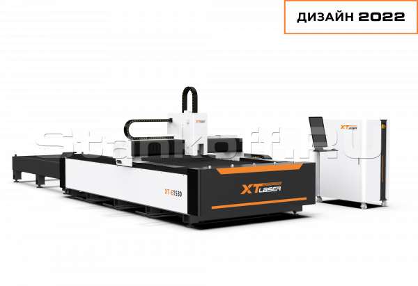 Оптоволоконный лазерный станок для резки металла XTC-1530E/1500 Max