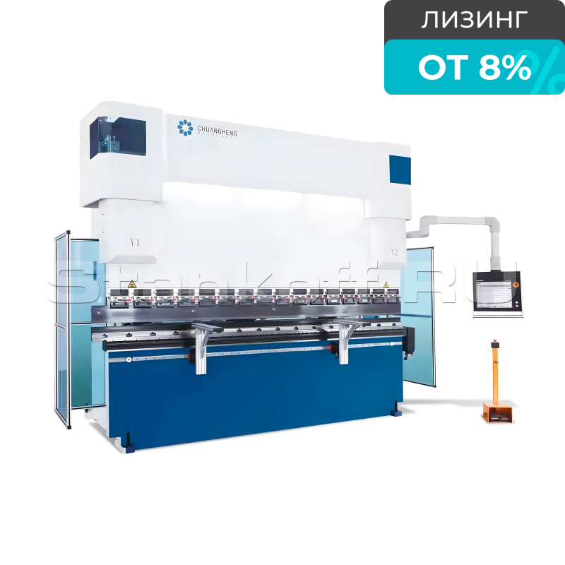 Синхронизированный многоосевой листогибочный пресс с ЧПУ KMT KPH 125-3200 fengli