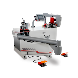 Кромкооблицовочный станок с автоматической подачей KN-700-3-Pro