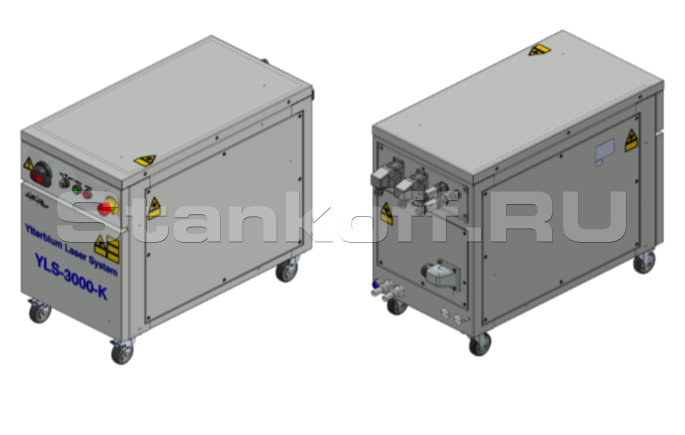 Иттербиевый волоконный лазер для резки металла ЛС-3-К