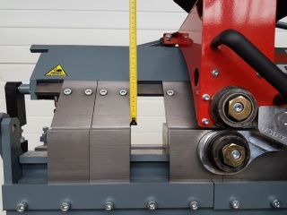 Сегментный листогиб Decker SDG-1250 с 3 сегментными балками