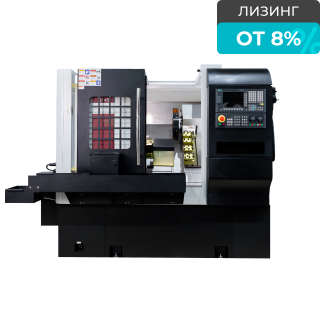 Токарный станок с ЧПУ на наклонной станине KMT с линейным суппортом GT-45