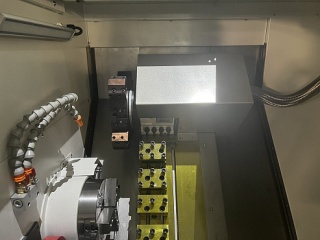 Токарный станок с ЧПУ на наклонной станине KMT с линейным суппортом GT-45