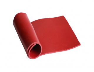 Силиконовая резина красная MS 5х1600 RED