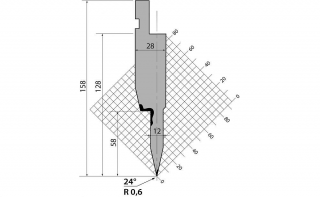 Пуансоны R1 серии TOP.SP.134.24.12