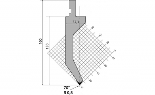 Пуансоны серии P.160.70.R08