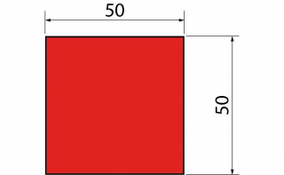 Полиуретановые вставки серии GM 50X50