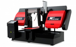 Полуавтоматические ленточнопильные станки  MetMachine сери LS